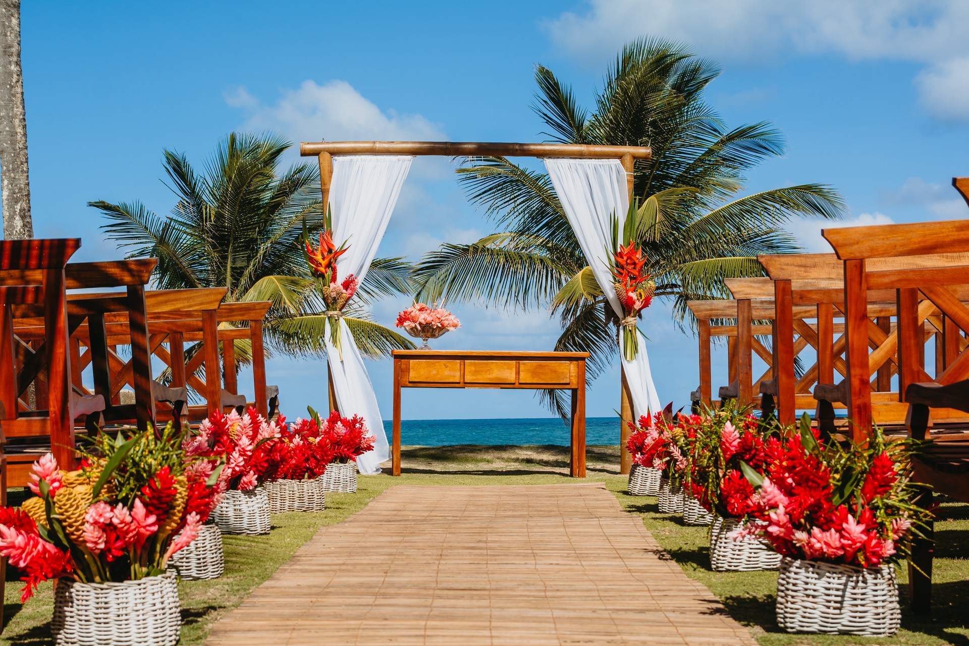 Beach wedding