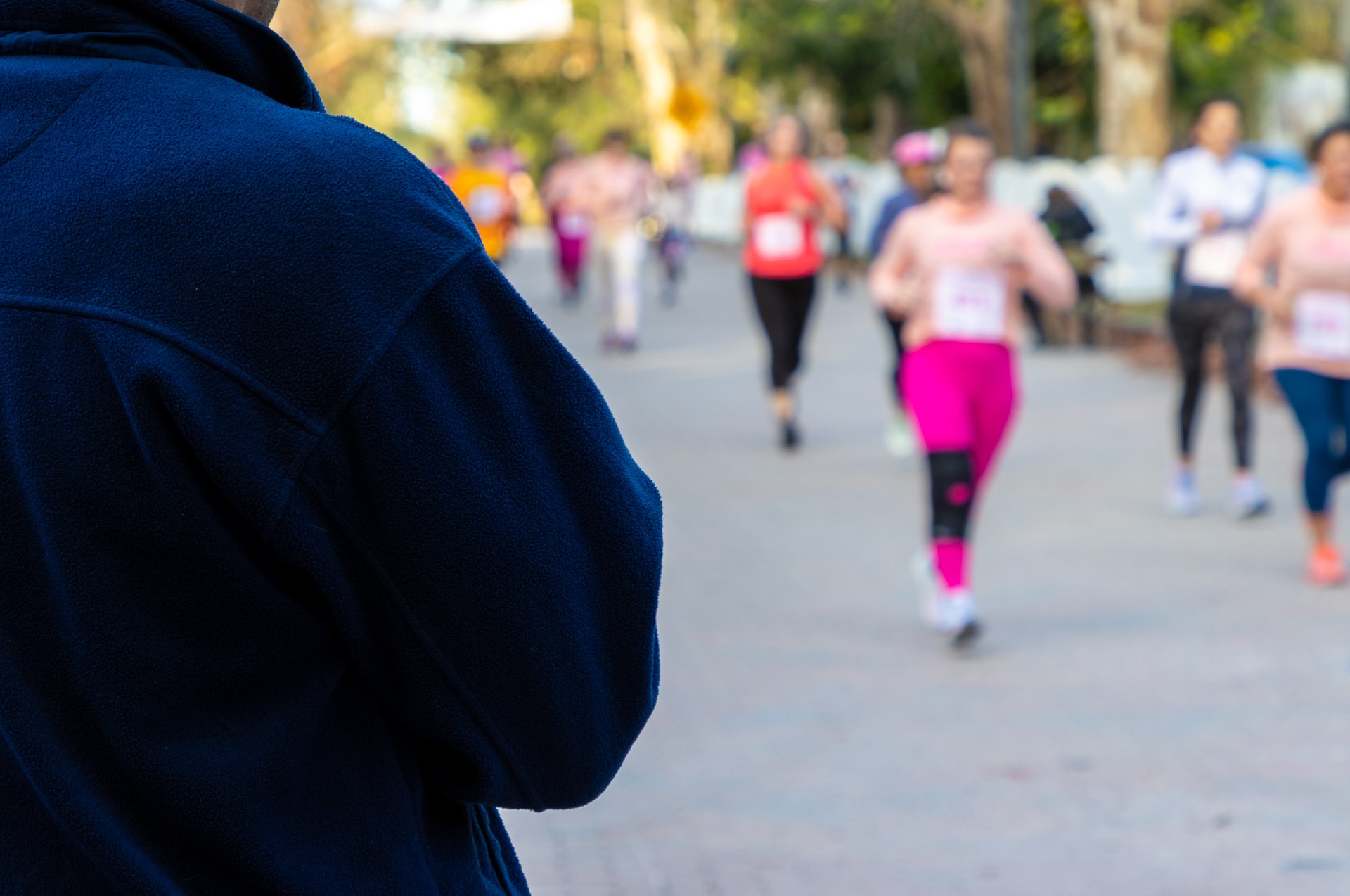 Breast cancer 5k road race